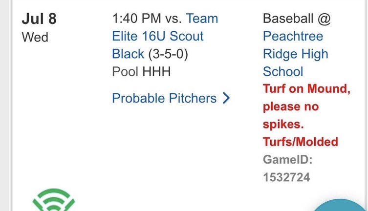 scaglione2027's tweet photo. I will be starting pitching tomorrow in 16U WWBA at 1:40 PM wearing #11 for Showtime Spotlight
@RileyCarterAMG @s_sharf @RPP_recruiting https://t.co/qTmqFtqRw0