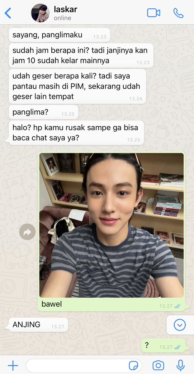 morullise's tweet photo. Laskar dan pacar galaknya. 

edisi (daily convo) mereka 

a #keonhyeon au https://t.co/ww0YoVSXcu