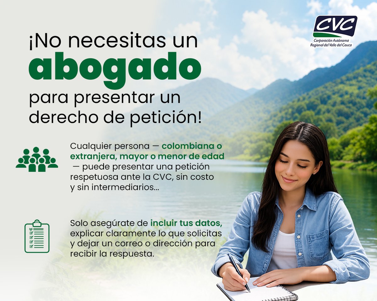 CvcAmbiental's tweet photo. 📄 Ejercer tu derecho a pedir información o presentar solicitudes es más fácil de lo que imaginas. Encuentra más información en https://t.co/YmpF0oU4vJ https://t.co/49DvLkiGf9