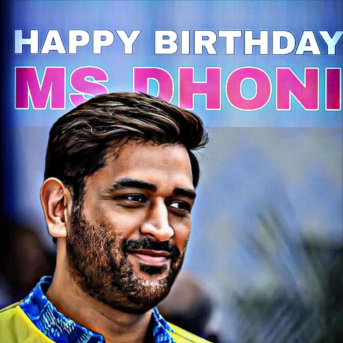 RANITDUTTA20's tweet photo. Happy Birthday Ms dhoni
#hbdmsd #msdhoni #dhoni https://t.co/BY8OVwgJu7