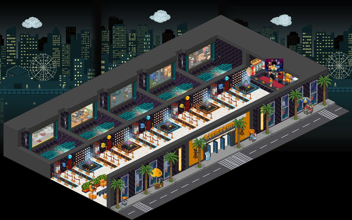 habtium's tweet photo. 🎟 ¡Disponible una nueva entrada para el #Cinetium en @ESHabbo! 

Compra tu segunda entrada a una de las películas para obtener su placa: Scary Movie, Toy Story, Spider-Man, Supergirl o Minions. 🍿 

👤 Sala: [https://t.co/16oeE6sbS0] Cinetium de Greg. 
🎬 https://t.co/s0LqD34TET https://t.co/p4lCsoXMml