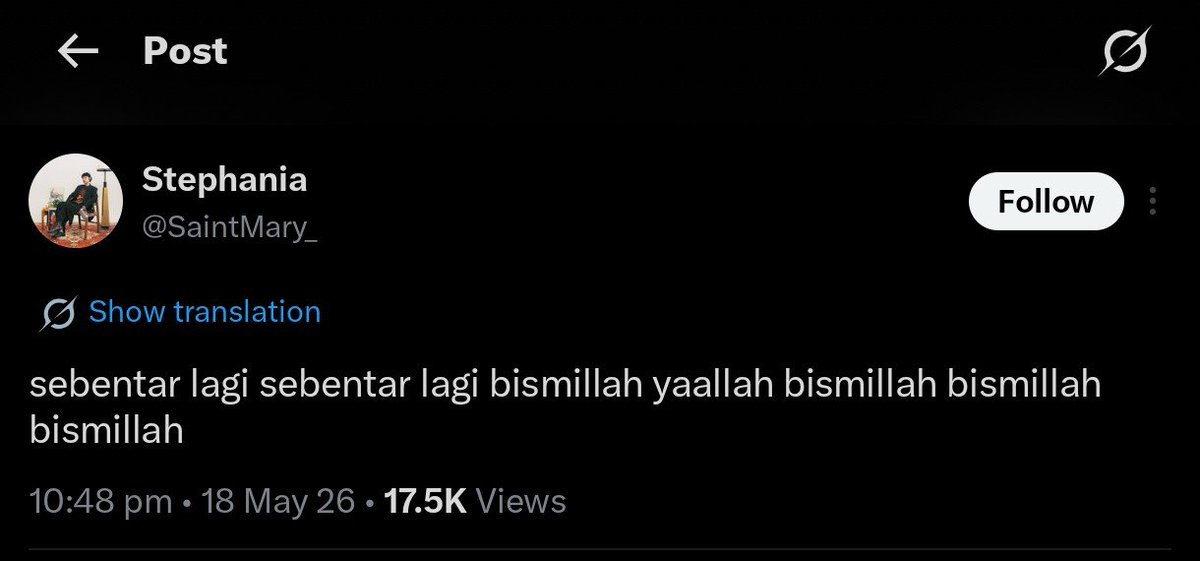 misleux's tweet photo. @puteapril @SaintMary_ wait, damn. this is the dirtiest bismillah that ever written. shame. crazy sanamabic. https://t.co/nCDVrN8ppU