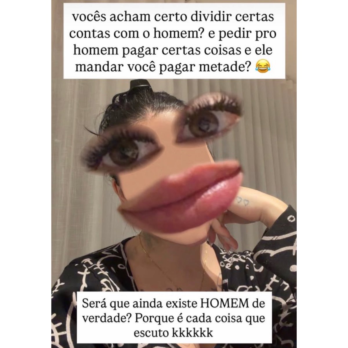 choquei's tweet photo. 🚨FAMOSOS: MC Mirella questiona divisão de contas no casamento e dispara: “Ainda existe homem de verdade?” https://t.co/D5IIccrHg2