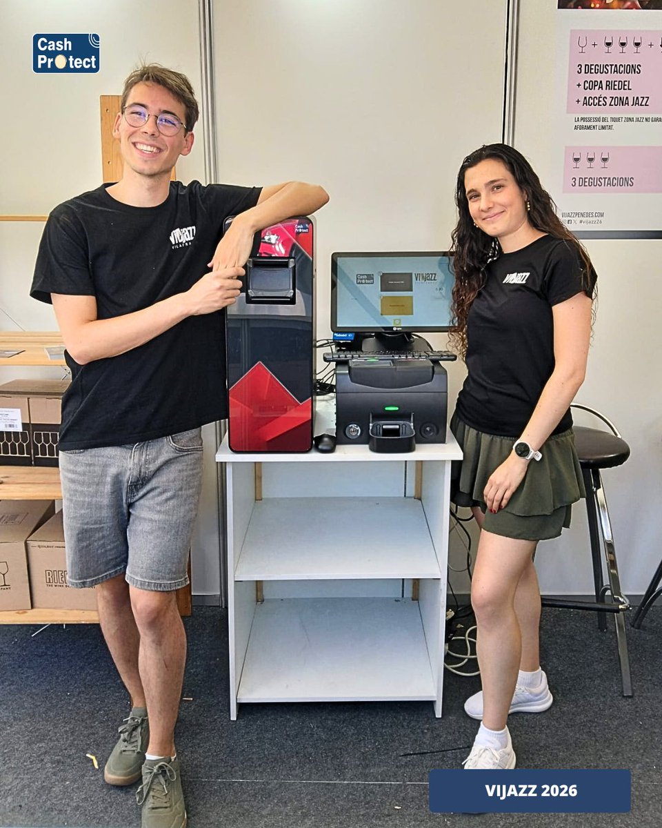 cashprotect1's tweet photo. 🪙 Vijazz 2026
-Gracias por su confianza un año más, ha sido un éxito💕

#vijazz #vijazzpenedes

Más información en https://t.co/yYRyiVXjzA

#cashprotect #gestionefectivo #cashmanagement #cash #cashlogy #cashguard #glory #safepay #dinero #efectivo #cashkeeper #cierredecaja https://t.co/uWyfhG9Vm8