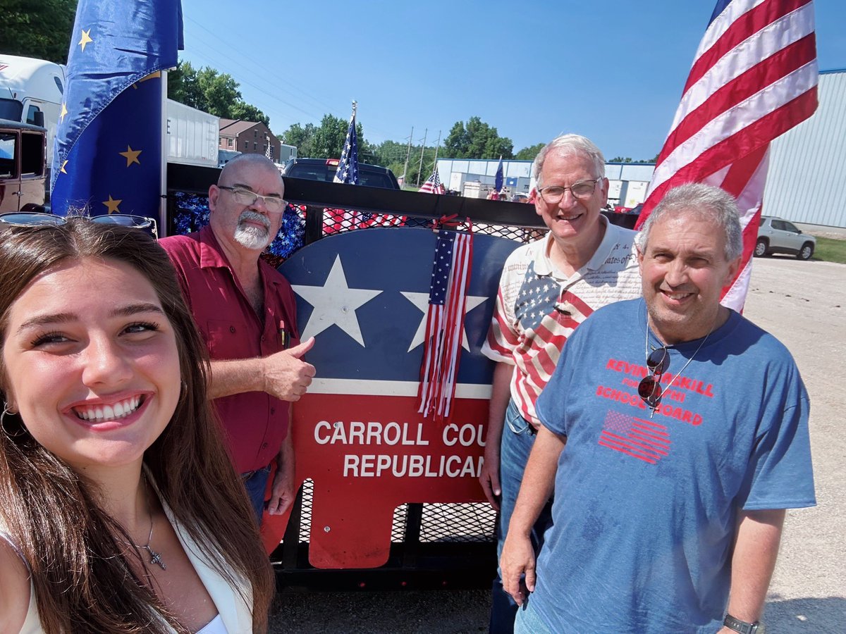 TuskForceGOP's tweet photo. Reflecting on an incredible Fourth of July weekend, we can’t think of a better place to celebrate America’s 250th birthday than right here in the great state of Indiana. 🇺🇸

From parades to festivals across the state, it was an amazing few days spent with Hoosiers who love their country and are committed to keeping Indiana moving forward. That’s exactly what Tusk Force is all about!

#KeepIndianaRed #TuskForce #TuskForceGOP #America250 @MaxForIndiana