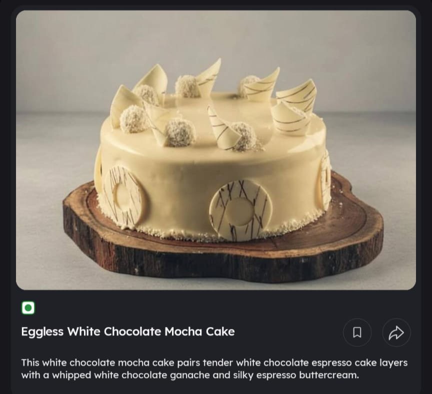 247Nikhil's tweet photo. @zomato @zomatocare Ordered vs Reality. 😂

Support's response: "The picture in the app and the actual item can differ," then they closed the case.

It's a cake, not paneer bhurji. 🙂 No refund, no replacement—just embarrassment. We had to skip the cake cutting. #PoorService https://t.co/0HquRgG38e
