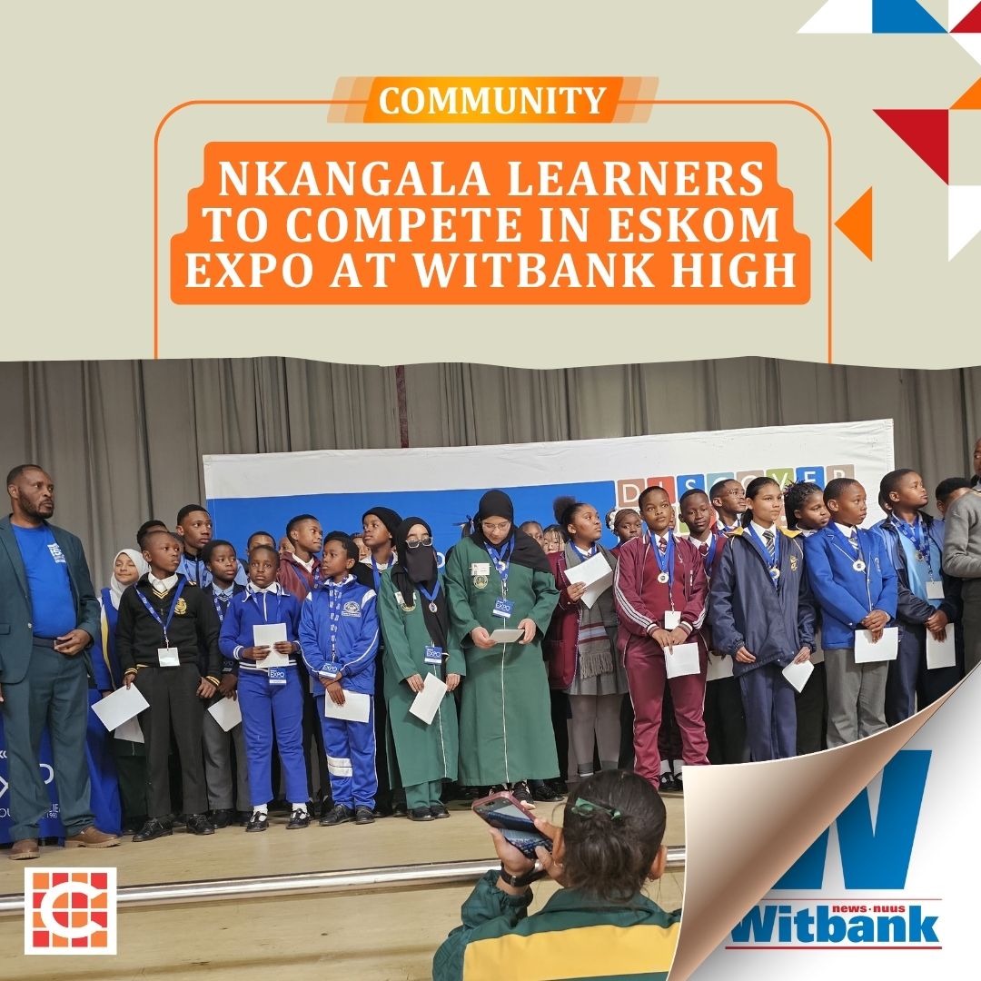 WitbankN's tweet photo. Learners from schools in the Nkangala region will be competing for prestigious awards at the Eskom Expo in eMalahleni this month
Read more here: https://t.co/w0Vx8M1EY4
#WitbankNews #emalahleni #Eskomexpo https://t.co/SNgEnMcVUs