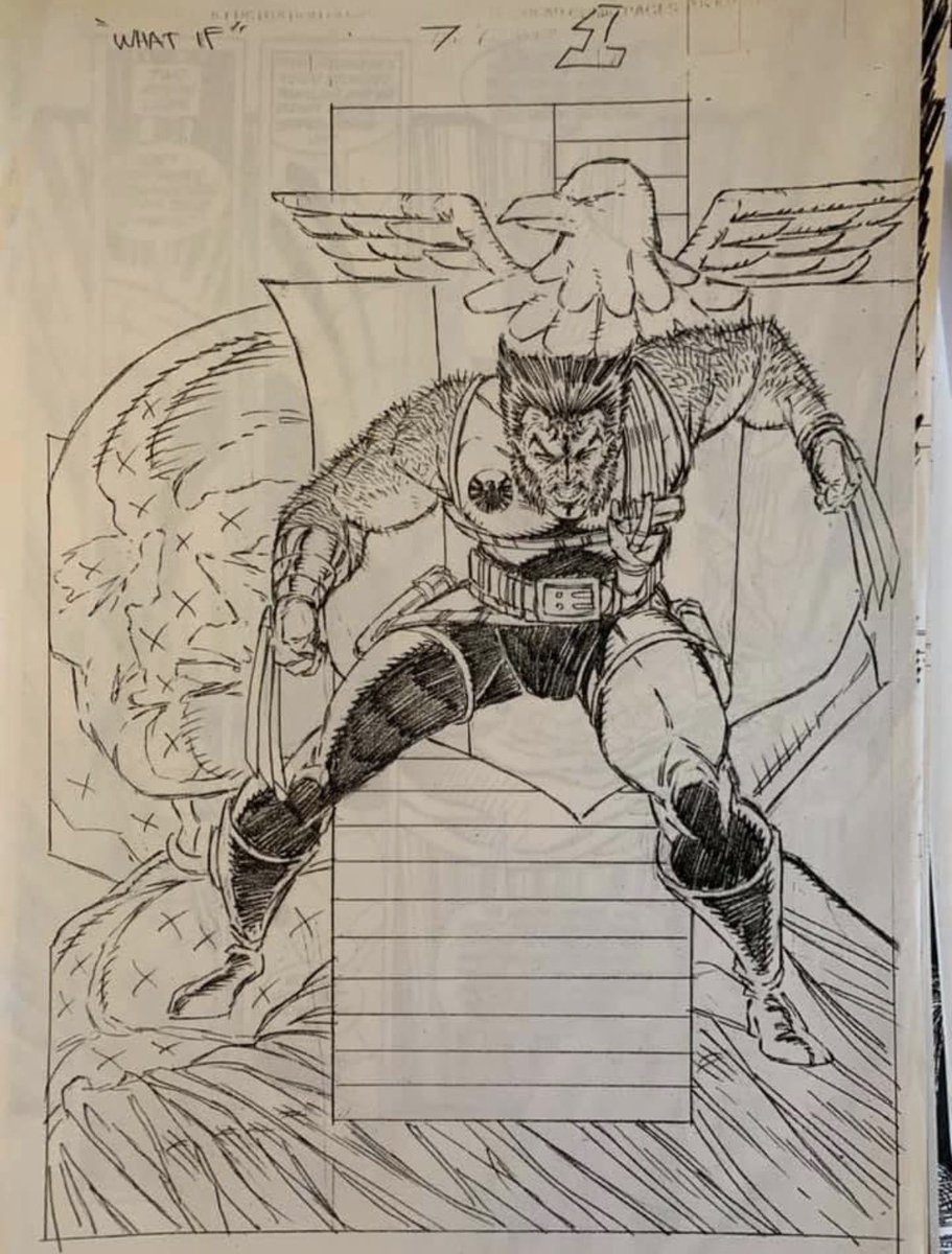 robertliefeld's tweet photo. Found some copies of my What If Wolverine pencils. https://t.co/2ZkybpBkLq