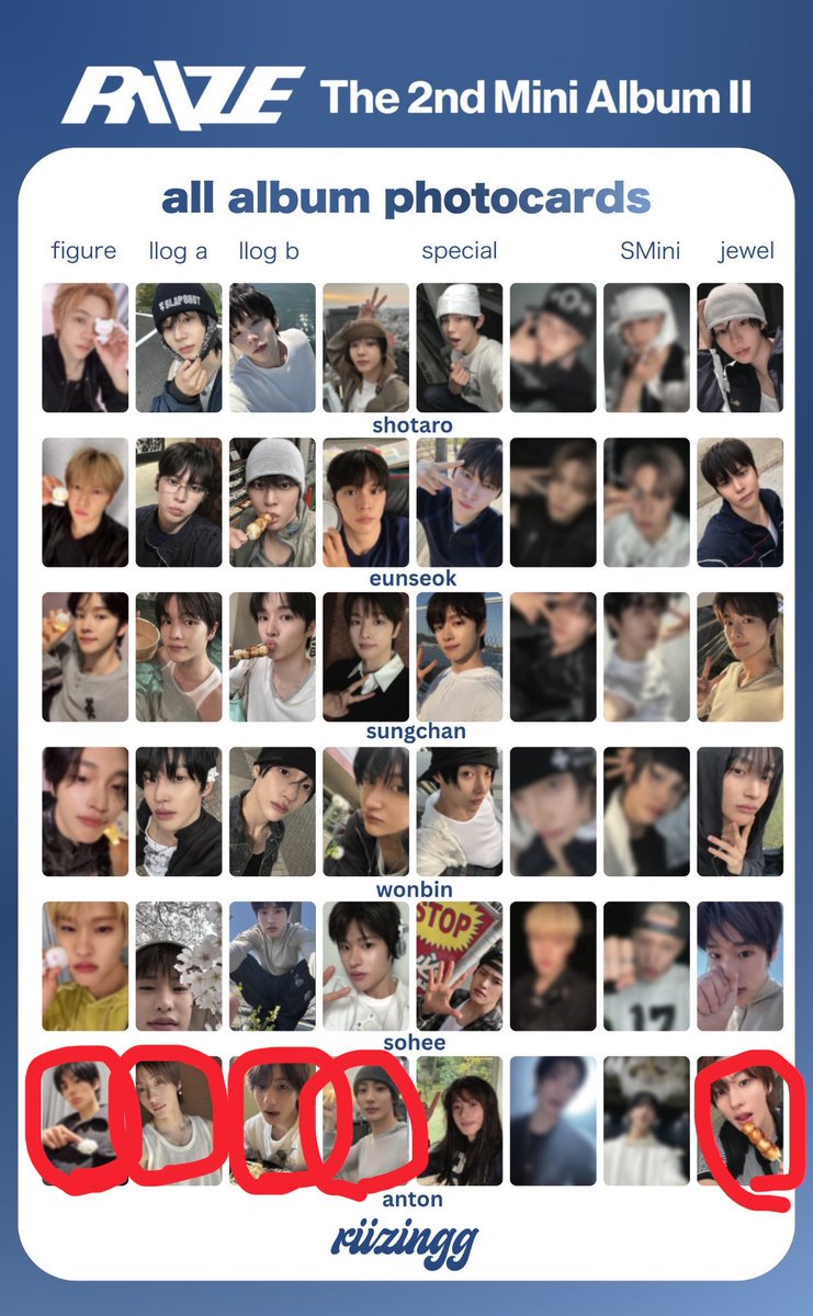 cherryvznk's tweet photo. RIIZE 2nd Mini Album II ktown4u
SPECIAL ver. スペシャル 初回 特典 タワレコ トレカ 交換 

譲 ) ショウタロウ ウンソク 
　   ソンチャン ソヒ 

求 ) アントン

7/16代々木手渡し交換または郵便
お気軽にお声掛けください🙇‍♀️ https://t.co/C26I3cfT4L
