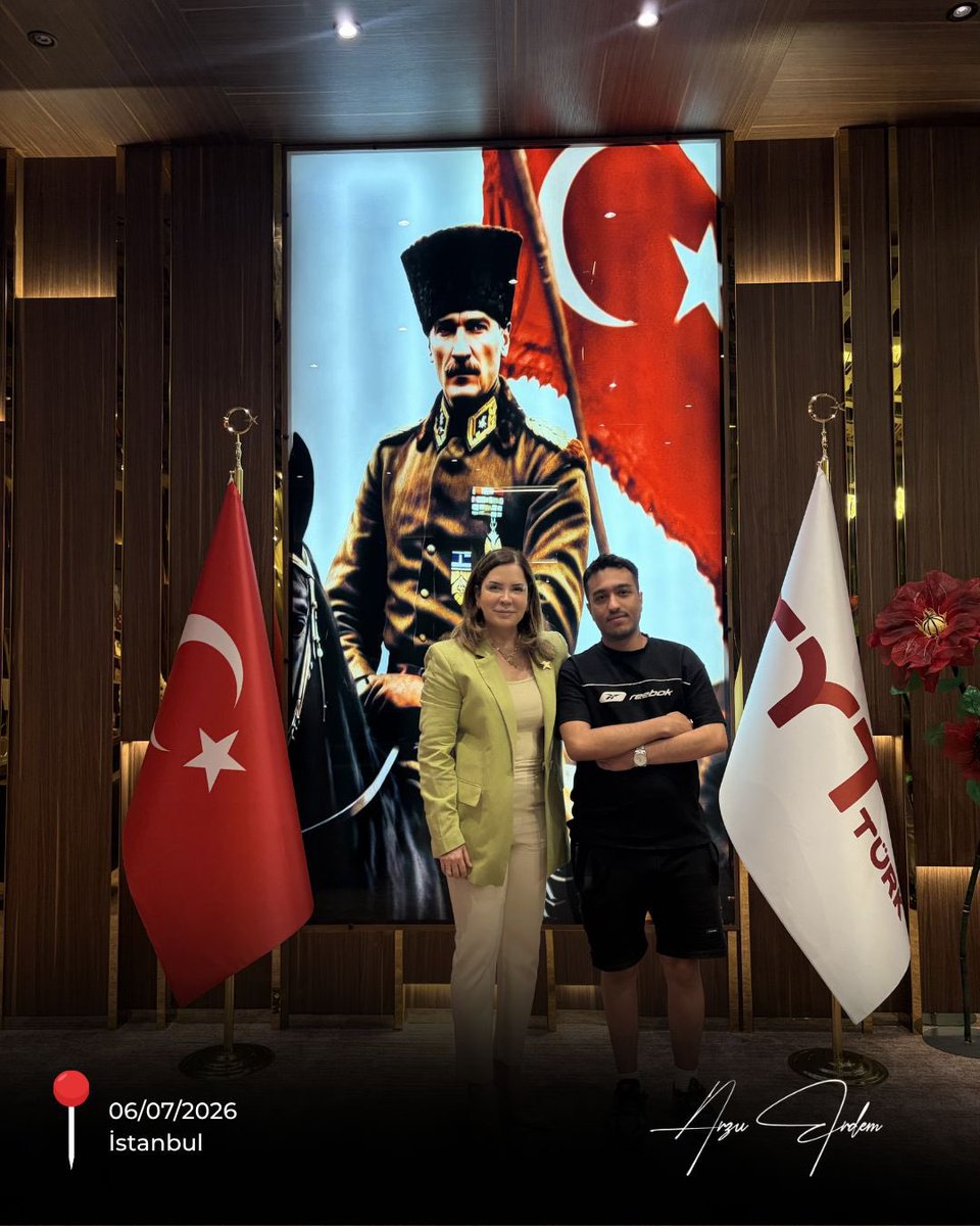 arzuerdemtc's tweet photo. 📍TYT TÜRK
TYT Türk Kanalımızın Haber Grafikçisi Ahmet Batur kardeşimize çalışmalarında başarılar diliyorum.
Birlik ve beraberliğimiz daim olsun. 🇹🇷
#ArzuErdem #TYTTürk #Misafir https://t.co/gN6DzZy7lB