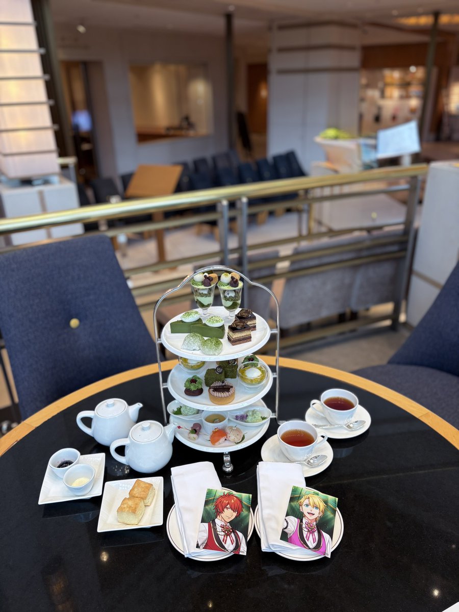 p04_wan's tweet photo. 帝国ホテルの抹茶ヌンネ🈸❣️ https://t.co/Gd8VPCJij7