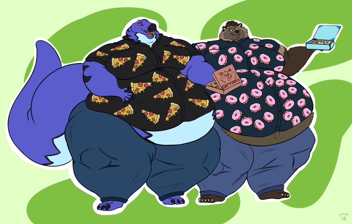 ClumsyCinnabon's tweet photo. No words needed here. Just donuts
#fatfur #furry #art #furryart https://t.co/VNQltRhR18