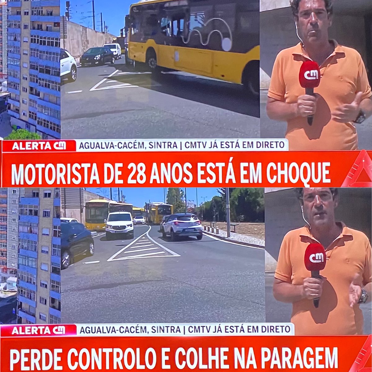 maisumcarneiro's tweet photo. Segundo a CMTV motorista do autocarro desgovernado que matou duas pessoas é uma mulher de 28 anos e o caso passou para a alçada da PJ, estando a ser tratado como possível homicídio por negligência. https://t.co/E7gjQ4OmLK