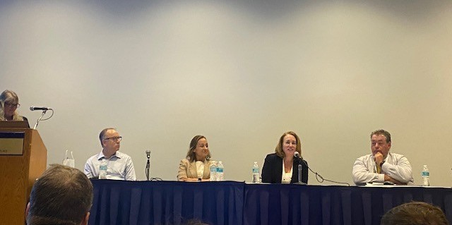 FitchRatings's tweet photo. Fitch Ratings joined the GFOA 120th Annual Conference in Chicago. Arlene Bohner, Head of US Public Finance, spoke on “Bond Sale Three-Peat: Part 1 – Preparing for the Sale.” Thanks to GFOA and all who joined. Explore our latest #USPF insights and events: https://t.co/jZxKzGK2ba https://t.co/FiW7ylibHc