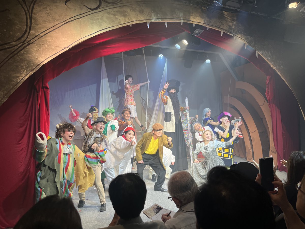 RunaNakaiwa's tweet photo. 劇団鳥獣戯画@chojugiga 
『ピノッキオの大冒険』

観劇してまいりました！

やっぱり戯画さんはすごい。
様々な技術のオンパレード。そしてそのクオリティと、それを成立させるだけの芝居力。

一度出演すると顔見知りが増えるから今までと見方が変わるのもそれはそれで面白かったです(笑) https://t.co/nyeJfFD2ON