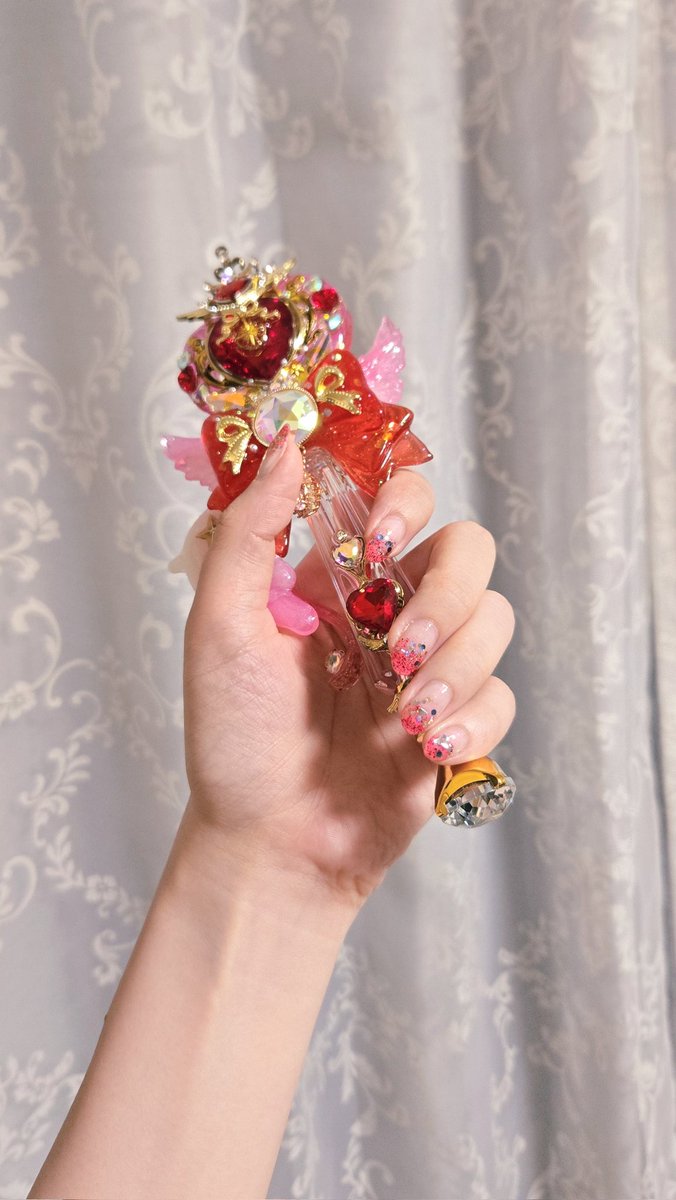 ハレルヤバレリーナ 運命の魔法少女ロッド ルミエールピンク ネックレス 新品 ハレルヤバレリーナ 運命の魔法少女ロッド ルミエールピンク