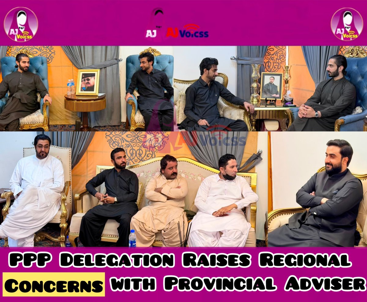 AnitaJalil's tweet photo. *Gwadar Delegation Holds Key Meeting with Local Government Adviser*

📖 Read the full story here👇🏼
🔗 https://t.co/CBFvROXsU8

#PPP #Balochistan #Gwadar #Quetta #AJVoicess https://t.co/RDBMzUj8N5