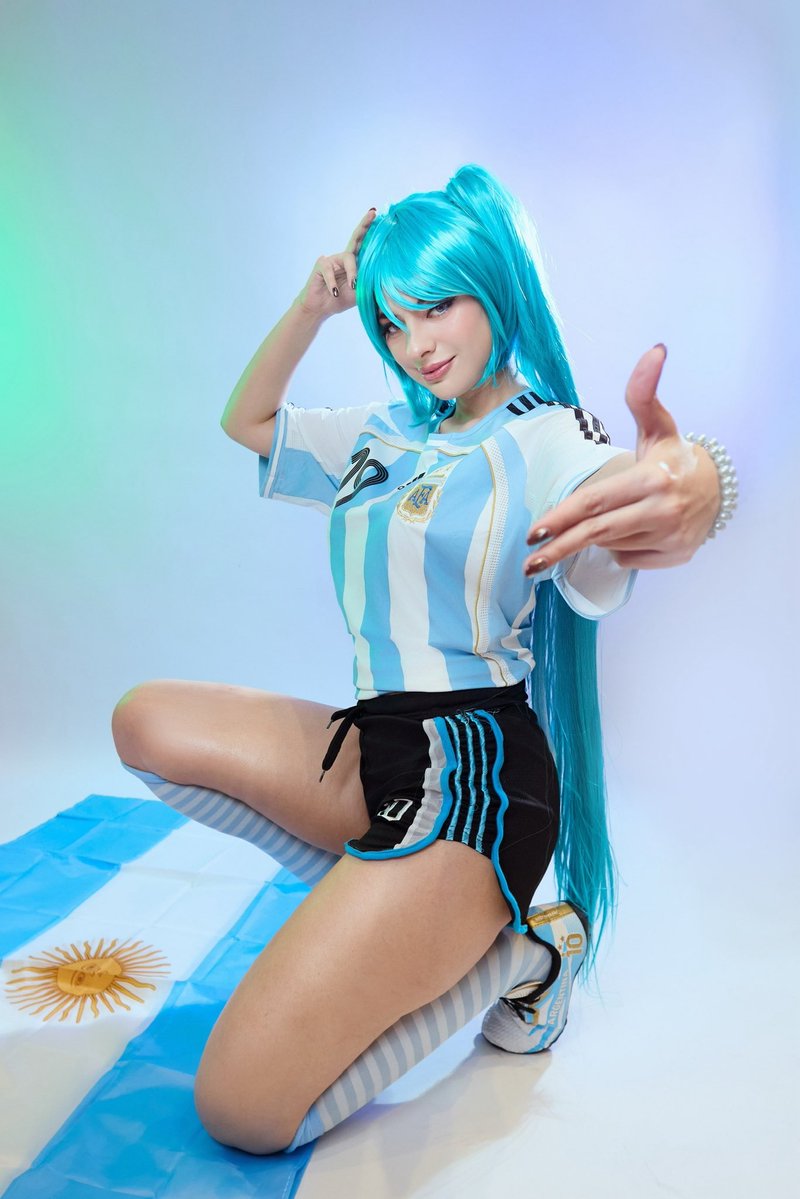 VKryp's tweet photo. MIKU ARGENTAAAA 🇦🇷 https://t.co/ggYY9DsJHS