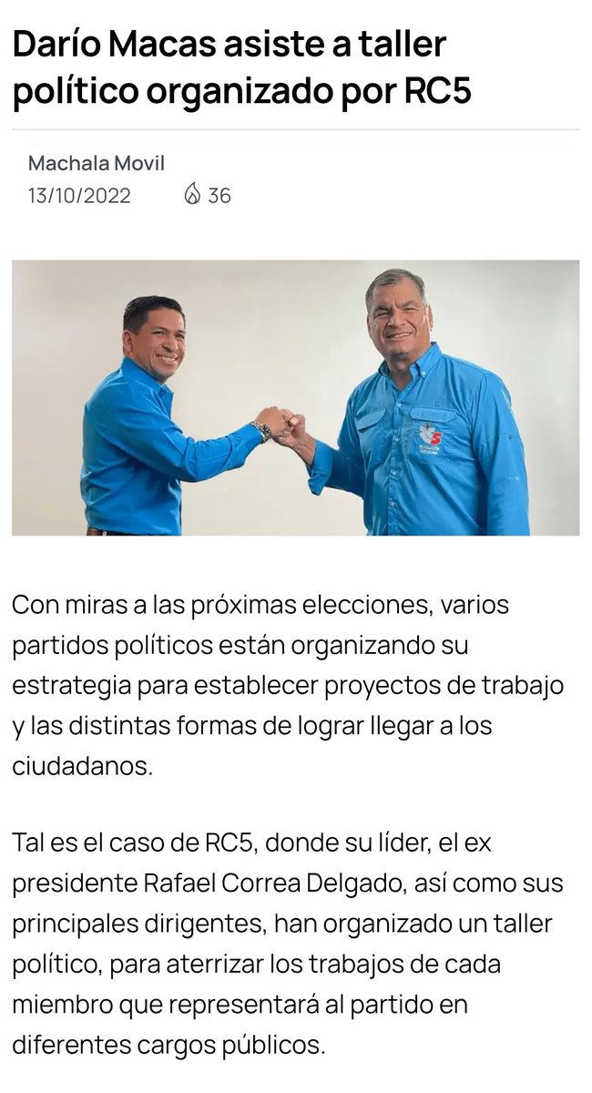 ferchoorque's tweet photo. He aquí en cuerpo entero el ASCO de políticos y funcionarios públicos q IMPONEN al pueblo, sin primarias, sin oposición y méritos.
Y q terminan ROBANDO.

@MacasDario1 es su nombre.

Pero el pueblo que vota por ellos, sin crítica, sin análisis, solo por orgánicos TIENE LA CULPA. https://t.co/aTtG2cqsVY
