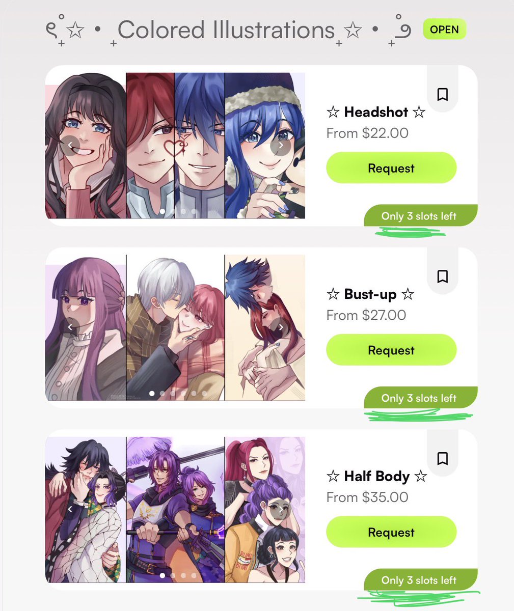 CagySole16's tweet photo. Hii again!!! Please help be able to have my comms closed early by finishing all the slots of each service!!🥹🥹😭😭🙏🏻🙏🏻

Within 2 weeks enrolment for college starts, please help me so i can focus on them 🥹🥹🙏🏻🙏🏻

Rts and likes are always appreciated!🥹🩷 https://t.co/ETlx0INjQe