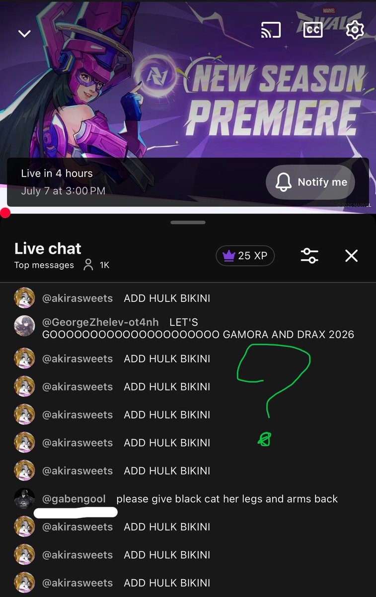 gabengool's tweet photo. my humble request attempt to zhyiong in the premiere stream is losing to a hulk gooner https://t.co/FfP1BgheLQ