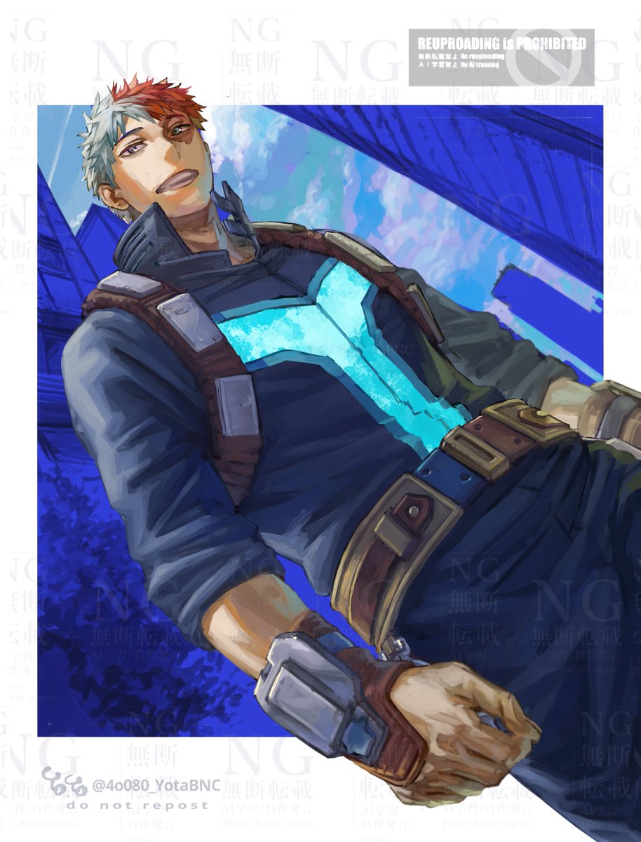 4o080_YotaBNC's tweet photo. ヒロアカ　ファンアート
轟焦凍(8年後)
ブルースカイにも投稿しました
宜しければご覧ください https://t.co/fqXAU7IO0v