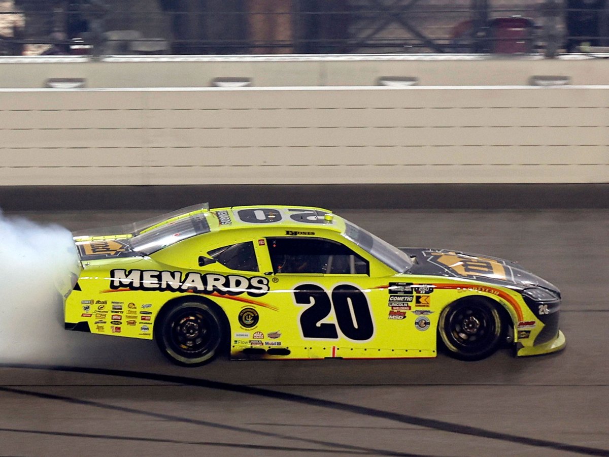 Lionel_Racing's tweet photo. Pre-orders are open for the No. 20 Brandon Jones Chicagoland raced-win die-cast! 

➡️ https://t.co/8gGkJjxwn4 https://t.co/yCB3VL9HOT