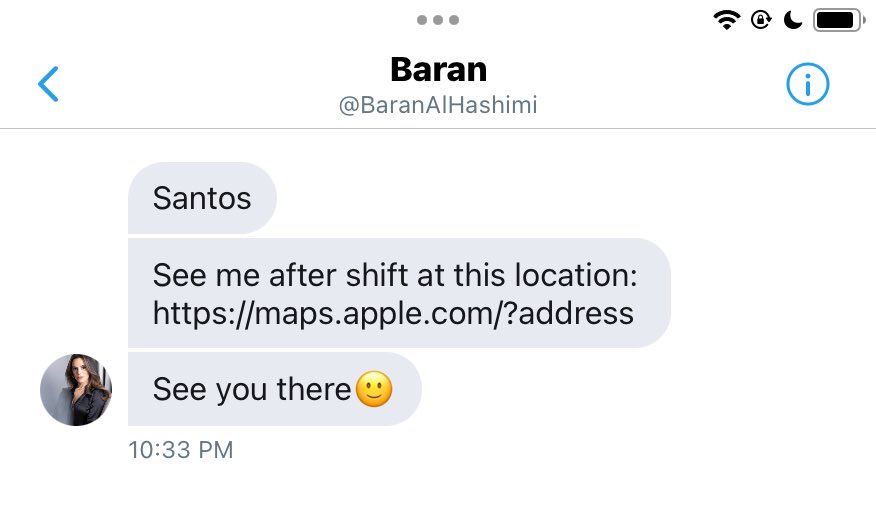 bluntoscult's tweet photo. can ya blame your girl, trinity santos? it was an honest mistake #barantos https://t.co/W1NyhzvpNK