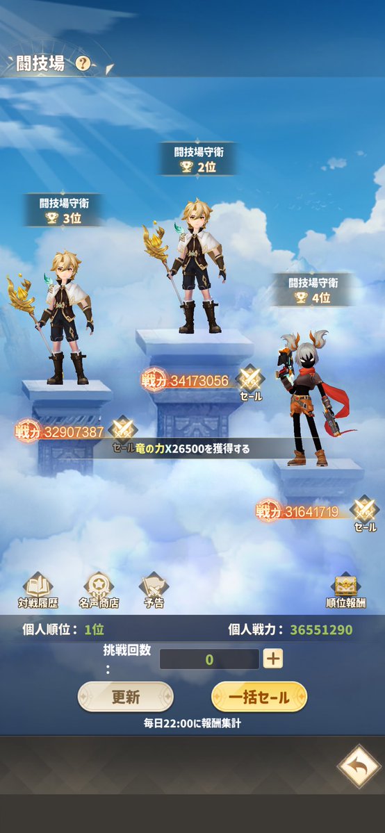 ichasgames's tweet photo. 放置ゲーで1位になった！
さてはこのゲームやってる人いないなww https://t.co/yXtq16hTJK