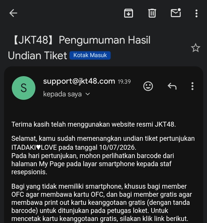 rditrhm's tweet photo. TERIMAKASIH SUDAH DIBERIKAN VERIF MY CINTA ONE AND ONLY MY OSHI @AU_LiaJKT48 🥰🥰🥰🫶🫶
Ternyata cinta nya masih seluas samudra Pasifik dan seluas lautan Indonesia merdeka 🥰🥰🫰🫰
#seLIAsa https://t.co/lK8sav1Sb1