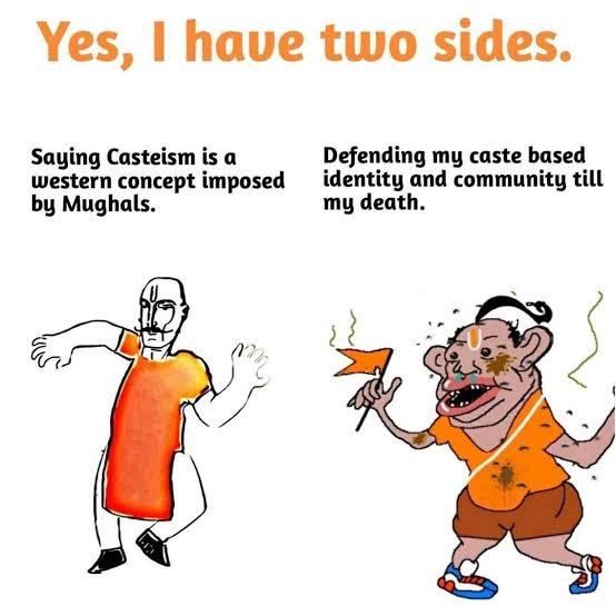 AmbedkariteLM's tweet photo. Brahminism has two faces 🔥🔥 https://t.co/5Q7iApej6I