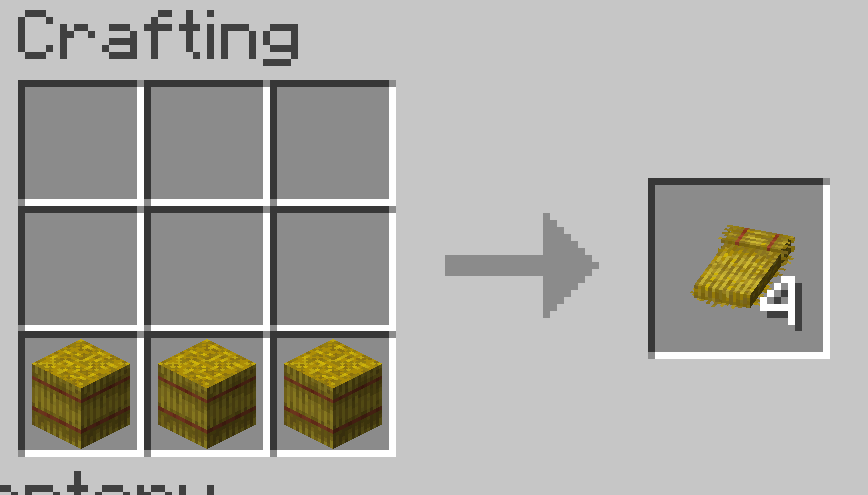 silentwisperer_'s tweet photo. Petition to change the straw bed recipe ⬇️ 3 hay bales for 4 of these seems like a LOT, they get destroyed after you sleep in them to skip the night. (thats 9 bread worth of wheat) https://t.co/tUlJB6jsCh