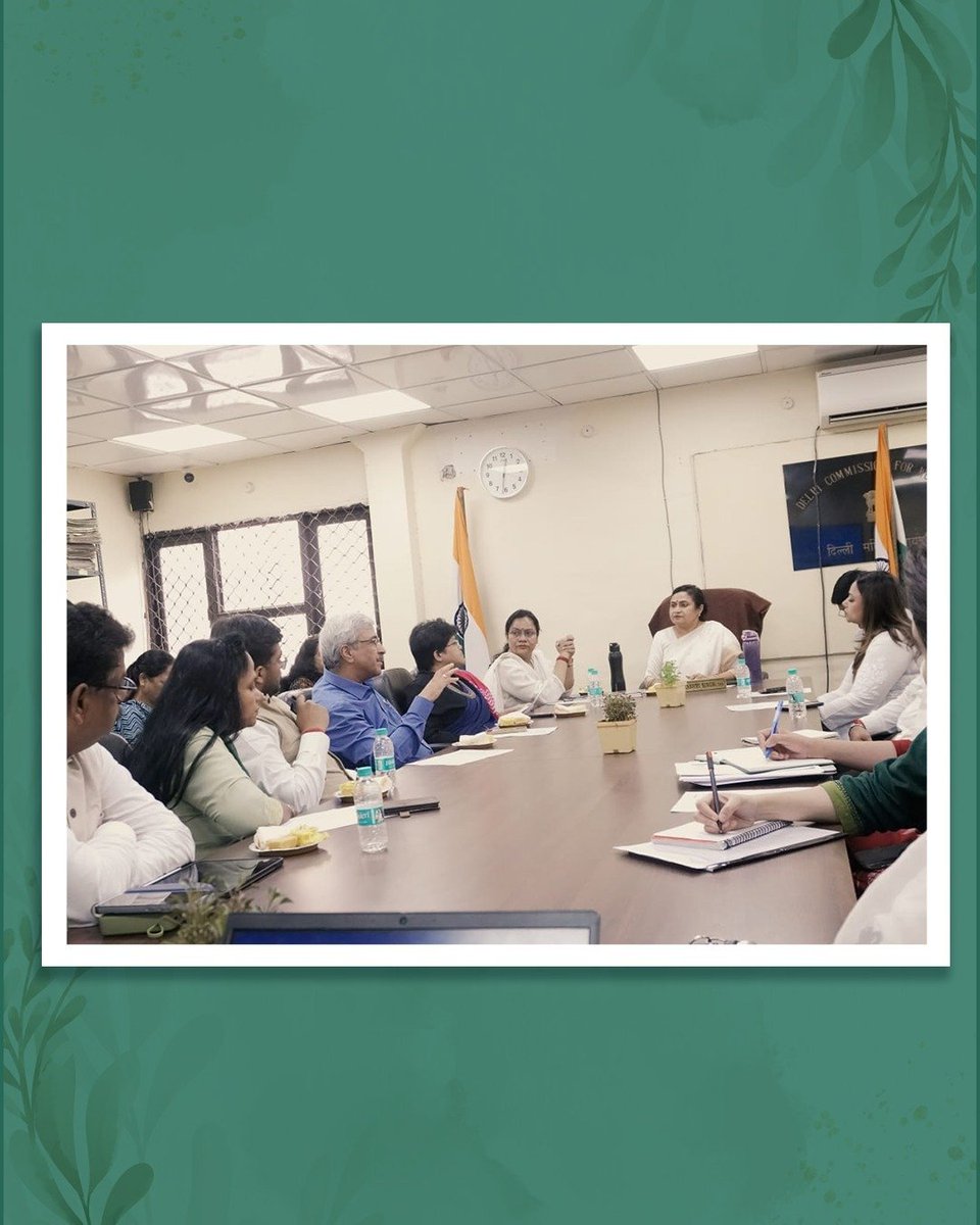 neelimaasona's tweet photo. Attended the Expert Committee Meeting with the @DCWDelhi to discuss stronger support systems, accessible legal aid, and safer, more empowering spaces for women.

#VedicEmotionalIntelligence #WomenEmpowerment #WomenSafety #MentalWellbeing #SocialImpact https://t.co/2O6MZJ4p2j