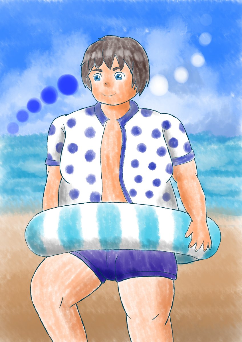 HotTasuke0628's tweet photo. ＃魂これ
＃魂これファンアート
＃カルピス
今日は筑後君のハレの日でもあり、
「カルピス」が誕生した日でもあります。
よって、水玉模様の筑後君をお送りいたします。 https://t.co/0YvXt9Hq1P