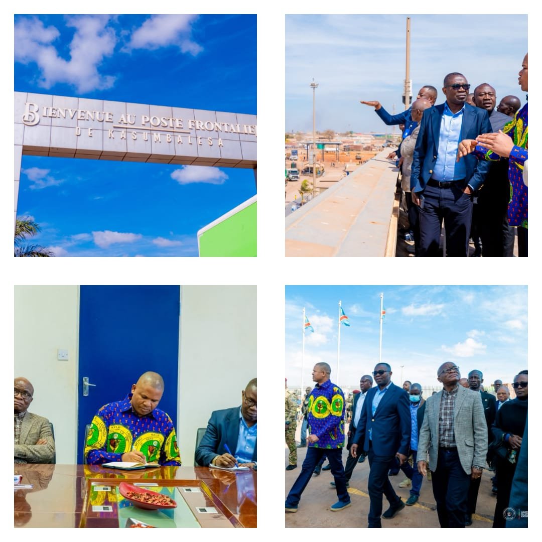julienpalukucom's tweet photo. KASUMBALESA, vers la restauration de l'autorité de l'État : Tolérance zéro face des pratiques irrégulières.

Kasumbalesa 07 juillet 2026

​Cap sur Kasumbalesa, poumon économique et poste frontalier stratégique reliant la RDC à l’Afrique australe via la Zambie. C'est ici que s'opère un trafic d'une importance vitale, drainant à la fois nos minerais stratégiques et les produits manufacturés.
​En marge de notre mission officielle dans la province du Haut-Katanga, nous nous sommes rendus sur place aux côtés de notre collègue en charge de l'Entrepreneuriat (assurant également l'intérim de l'Industrie), du Gouverneur de Province et des responsables des services commis aux frontières . 
Objectif : palper du doigt des réalités inacceptables, trop longtemps décriées.
​Le diagnostic est cinglant. 
Trois réseaux de sabotage économique ont été méticuleusement analysés :
●​Le phénomène « BAMBA ROHO » (La main sur le cœur) : Un système frauduleux où des véhicules hors gabarit (plus de 5 mètres de haut) transportent des marchandises fractionnées depuis la Zambie, avec des complicités partagées de part et d'autre de la frontière.
●​Le phénomène « BILANGA » (Le champ) : Des voies piétonnes détournées en véritables couloirs de fraude douanière, où le fractionnement des marchandises sur le sol zambien alimente une économie souterraine.
●​La sous-évaluation et la dénaturation des marchandises : Une trahison économique orchestrée par certains agents publics qui modifient la nature et la valeur des cargaisons pour leur enrichissement personnel, au détriment du Trésor public.
​Face à cette situation qui asphyxie l'économie nationale, nous avons immédiatement réuni l'ensemble des services commis à la frontière pour leur signifier la fin de la récréation. 
Le message du Gouvernement est clair, ferme et sans équivoque.

■​Les grands chantiers de modernisation pour Kasumbalesa

​Pour transformer durablement ce poste frontalier, quatre initiatives phares sont lancées :
1. ​Le déploiement incessant du Régime Commercial Simplifié (RECOS), pour encadrer, légaliser et fluidifier le petit commerce transfrontalier.
2. ​Le projet de construction d’un Poste Frontalier à Arrêt Unique (PFAU).
3. ​La construction d’un Port Sec moderne pour optimiser la gestion des flux.
4. ​La modernisation complète de la voirie pour ériger Kasumbalesa en une véritable nouvelle ville.

■​Les décisions d’application immédiate

​L'heure n'est plus aux avertissements, mais aux actes. Les mesures suivantes entrent en vigueur :
●​Obligation stricte d'utiliser le Guichet Unique Intégral du Commerce Extérieur (GUICE) et dématérialisation intégrale des procédures.
●​Érection immédiate d’un portique à la frontière et interdiction définitive d’accès aux véhicules du réseau « BAMBA ROHO ».
●​Contrôle technologique renforcé par l'installation d’écrans de surveillance en temps réel du parc frontalier et optimisation des scanners.

​L'État congolais est le seul à détenir le monopole de la puissance publique. 
Des sanctions sévères et exemplaires ont été annoncées contre tous les récalcitrants, sans exception.
​Une évaluation rigoureuse sera menée tous les trois mois pour mesurer les avancées sur le terrain, corriger les écarts et garantir la fluidité ainsi que la sécurité de notre commerce international. 
L'intérêt supérieur de la Nation ne sera plus négocié sous Félix-Antoine TSHISEKEDI, Président de la République, Chef de l'État. @fatshi13 @SuminwaJudith @Presidence_RDC @PrimatureRDC @MinComex_RDC @LikundeR