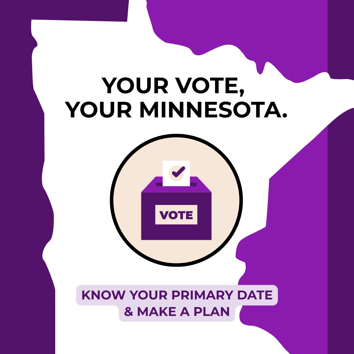 majority_middle's tweet photo. Minnesota’s Primary Election Day is only 5 Weeks Away on Tuesday, August 11. 

Find your sample ballot on the @MNSecofState website and make a plan to vote. https://t.co/e1HuWe74bO https://t.co/0omqotos3K
