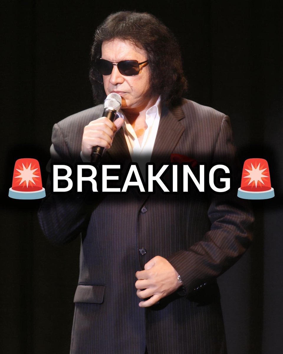 DOGEQEEN's tweet photo. 🚨BREAKING: Gene Simmons has delivered a strong and unapologetic message on immigration and patriotism.

The KISS co-founder and legal immigrant from Israel stated:

"If you don't like America, please go back to where you f@king came from."

He continued:  
"250 years of telling the world if they don't like it, f@ck off. This is the greatest country... I myself am an immigrant, but a legal one. I came through the lawful way. You wait in line, you respect the country, respect its laws, and then you become a citizen of the United States of America."