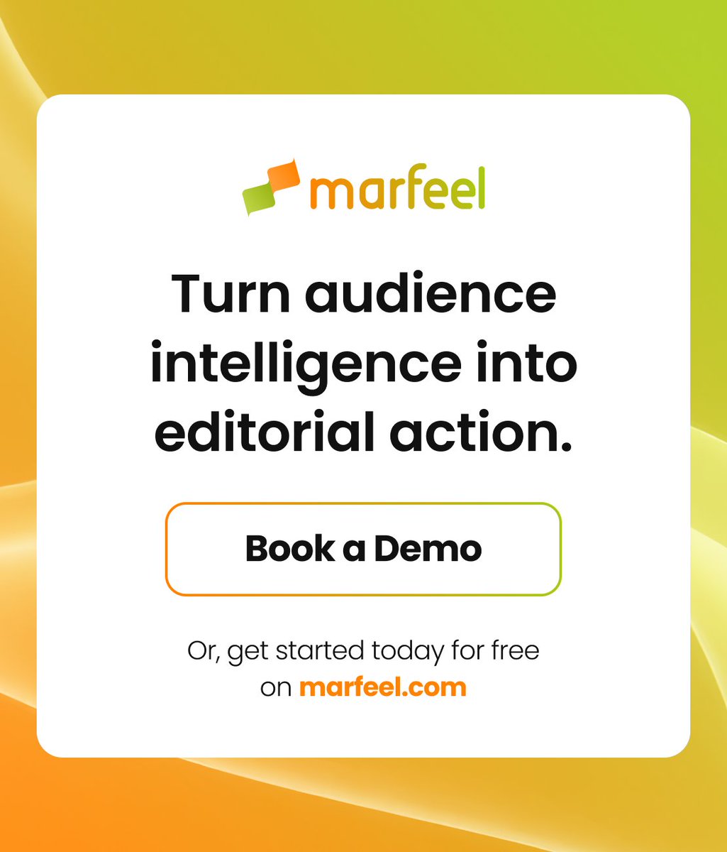 marfeel's tweet photo. 📊 Great editorial decisions come from connecting the dots, not just collecting data.

That's what the team at @globo values most about working with Marfeel: turning audience insights into new editorial opportunities through a partnership focused on continuous improvement. 🤝 https://t.co/53pF4aZS1e