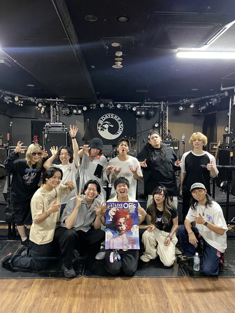 OP_s_fukuoka's tweet photo. 📅7月7日
🎊LIVE   HOUSE OP's 5th ANNIVERSARY LIVE × セブンスウェル EX 🎊

出演いただいたアーティストの皆様！
ご来場いただいた皆様！
誠にありがとうございました🥰

本日ご出演いただいた
Vll DAYS REASON
@7_days_reason
THE JAPANESE PRIDE
@TJP_info
LOT SPiRiTS
@LOT_SPiRiTS 
の皆さんのサイン入りポスターをフォロー&リポストしてくれた方から抽選で1名様にプレゼント🎁
どしどしご応募下さい😆
#OPs5th