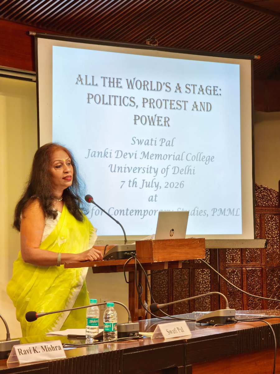 CollegeJanki's tweet photo. The engaging Q&A highlighted the complexities of political performance in the digital age and sparked lively exchanges among students, researchers, and members of the public. #jdmc #womenleaders #shakespeare https://t.co/Ey0GdwDSFR