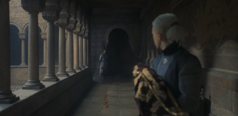 ViserionsTeeth's tweet photo. Alicent is Rhaenyra's main abuser in the show, her father as absent for many years and in that time she was able to torment Rhaenyra so much it made her go to Dragon Stone
That is why i hate the timeskip and Rhaenicent and this show for trying to make Alicent a saint now https://t.co/LdmCO5nNMw