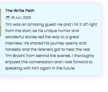 TimBnSC's tweet photo. Please point me to podcasts related to #writing, #redemption, #TheSouth... Thanks!  #Podcasts https://t.co/8dA1IdD7Ni