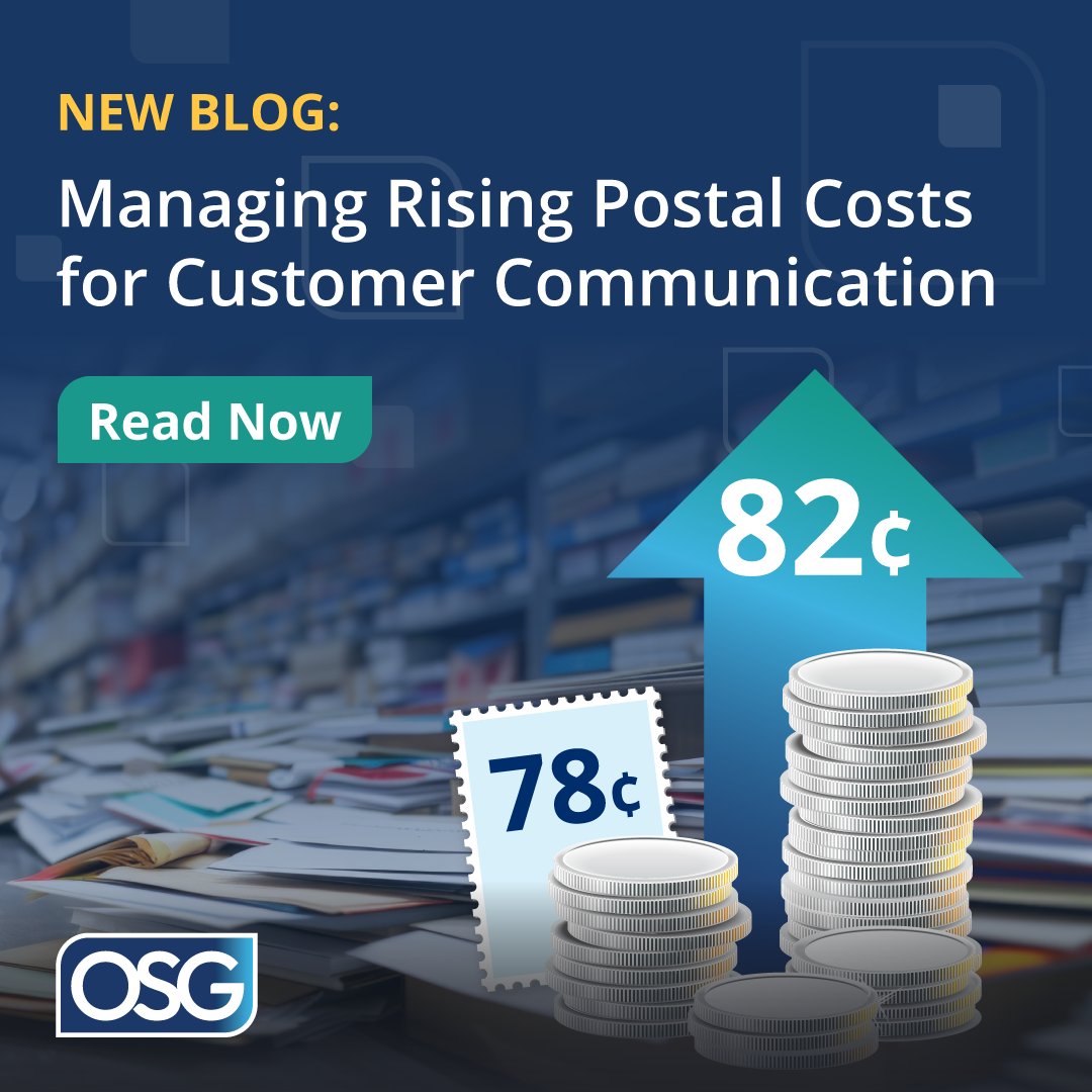 ConnectwithOSG's tweet photo. 📬 USPS rates jump July 12. Forever stamps to 82¢, overall costs up ~4.8%, nearly $48K more/year at 100K pieces/month.

We break down how to offset it: presort savings + digital acceleration.

👉 https://t.co/Vd7BravDWf

#USPS #PostalRates #CCM #OSG https://t.co/kquNpNZ57j