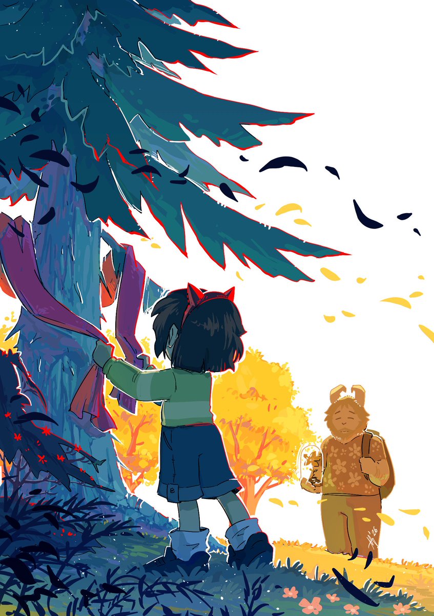 AllesiaTheHedge's tweet photo. deltarune spoilers
-
-
-
I love this 'Ralsei being a tree/root system under the hometown' theory. It does make sense a lot to me especially how he "teleported' between Dark Worlds and such. https://t.co/QIUlqqWNYe