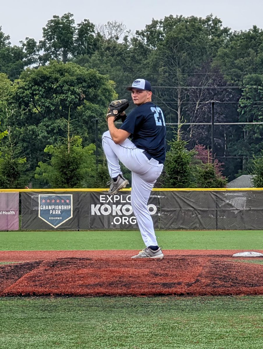VincennesBase's tweet photo. Summer check-ins for some of our guys

2026 Grad - @b_anderson19 
Playing for @PRPMambas 

Pitching Stats: 4-0, 17.2 IP, 0.792 ERA, 1.075 WHIP, 20K, 9 BB, .167 BAA

Will be heading to @WebsterBaseball this fall. https://t.co/WvGi79t08k