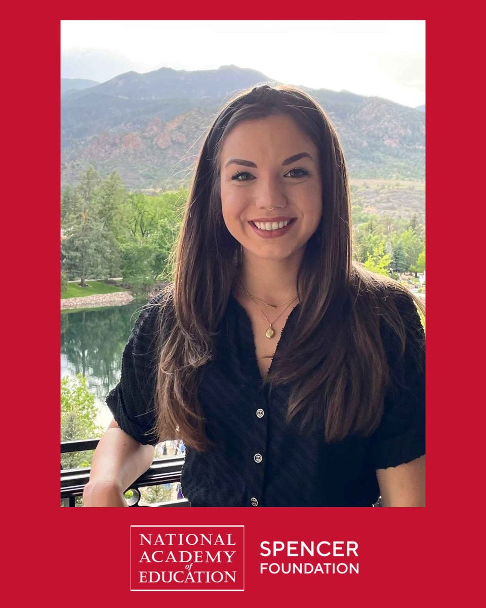 TC_ICEP's tweet photo. Big congratulations to ICEP doctoral student Arnela Colic, recipient of the prestigious 2026 NAEd/Spencer Dissertation Fellowship! 

Read more: https://t.co/xlX46GAtpg https://t.co/0E5tXCwjgC