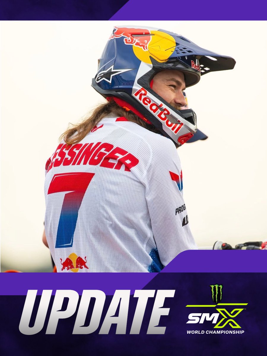 supermotocross's tweet photo. 🚨 Aaron Plessinger released an update on his condition following his first turn crash ⬇️ 

https://t.co/nqtHZmgoE9

#SMX #ProMotocross https://t.co/0ErfpiVtCR