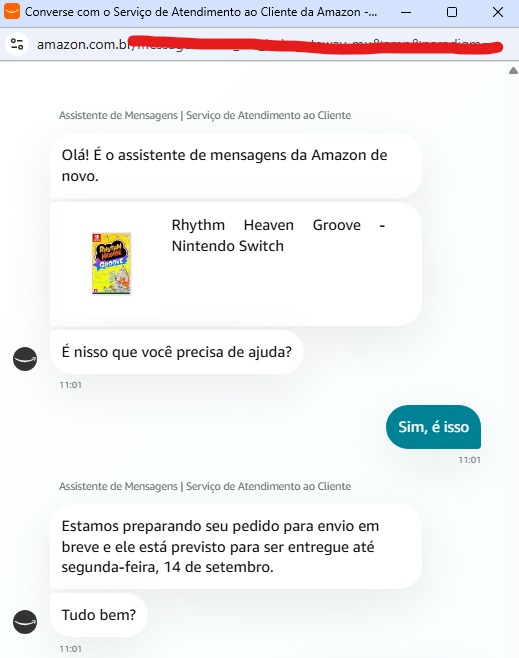 dujutsu's tweet photo. @warioue @amazonbrasil @amazonbrasil @AmazonHelp Infelizmente é isso, tem que cancelar a pré-venda e comprar novamente para receber o jogo ainda esse mes, ou aguardar ate Setembro! Essa foi a melhor opção que me deram no apoio ao cliente! https://t.co/JeDZU1yjKb