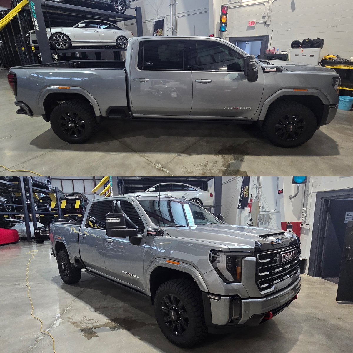 BAFilmSolutions's tweet photo. 2024 GMC Sierra 2500. Installed @llumarfilms ceramic IRX 30% on the front doors &amp; ceramic AirBlue 80% on the windshield 

Need a quote?

💻https://t.co/kJfKjhbQs0
📱Call/Text 321.396.2182
📩info@bayareafilmsolutions.com
📆Appointment Only
#clearwater #florida #fyp #windowtint https://t.co/PDhOEacrQZ