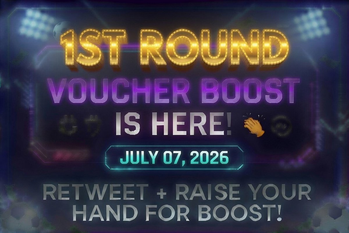 bettingPlug's tweet photo. Voucher boost 1st  Round 

Entries OPEN  now!!!  

Retweet &amp; raise your hand for a boost
 
#BettingPlug https://t.co/qCX1AXU6F5